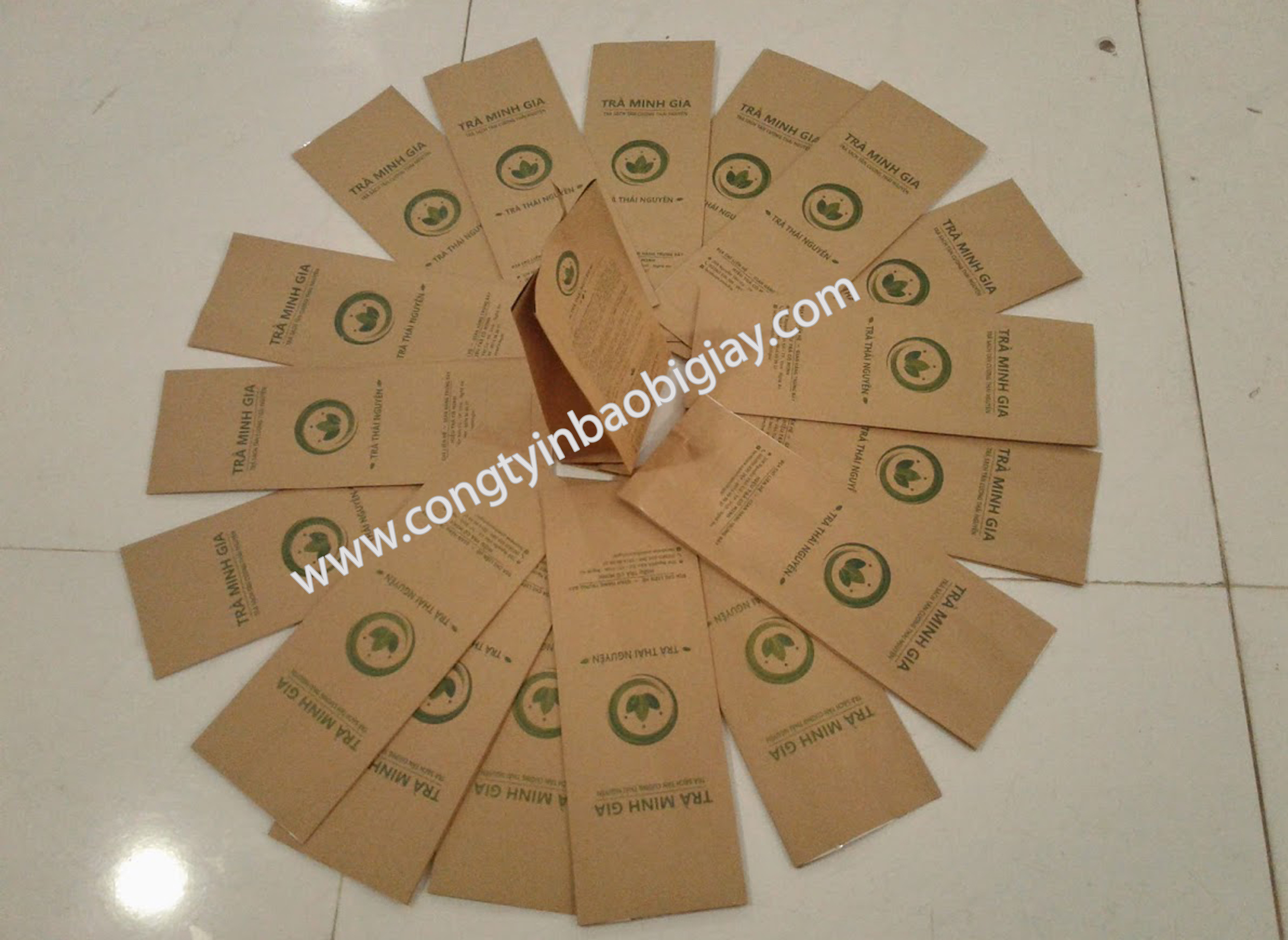 In túi giấy ghép màng nhôm cafe giấy kraft| baobimangghep.com