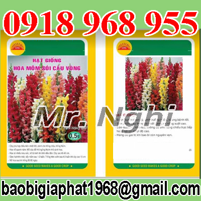 In bao bì nhựa hạt giống không cần trục đồng| baobimangghep.com