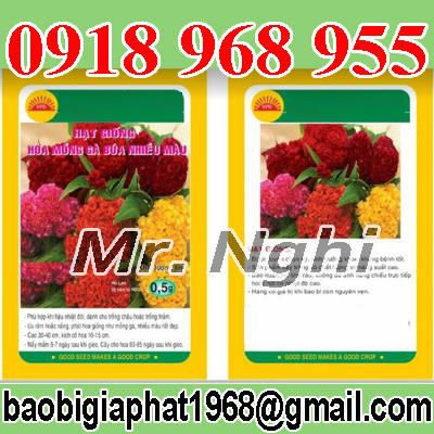 In bao bì nhựa hạt giống không cần trục đồng| baobimangghep.com